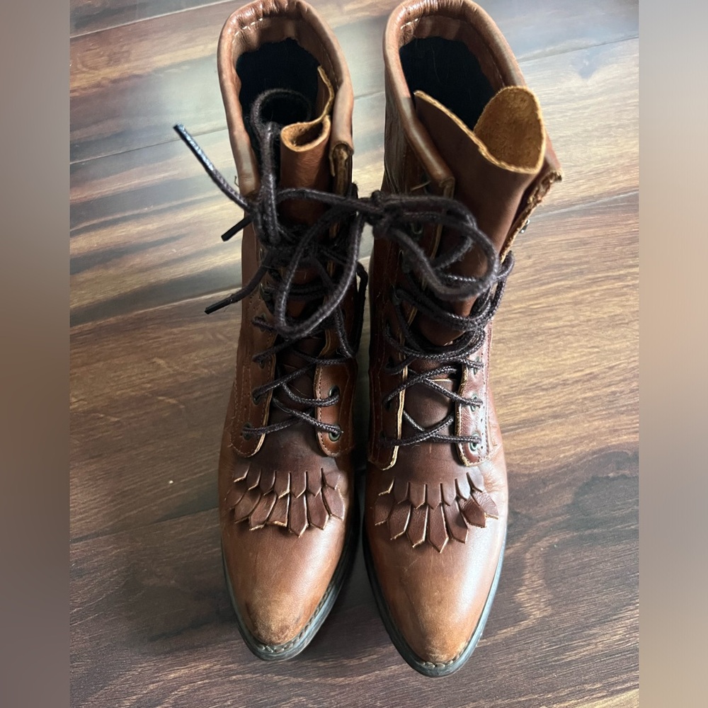 Size 7.5 Durango Moto Cowboy Boots